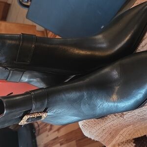 Sam Edelman Black Ankle Booties